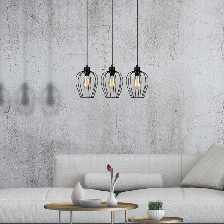 Moda Aydınlatma E-27 Duylu 3lü Dekoratif Sarkıt Armatür MD-S 4355-02