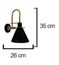 Moda Aydınlatma E-27 Duylu Dekoratif Duvar Aplik MD-A 5026