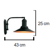 Moda Aydınlatma E-27 Duylu Dekoratif Duvar Aplik MD-A 5017-02