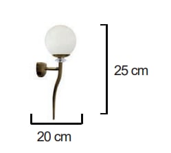 Moda Aydınlatma E-27 Duylu Dekoratif Duvar Aplik MD-A 5039-08