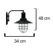 Moda Aydınlatma E-27 Duylu Dekoratif Duvar Aplik MD-A 5018-02