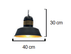 Moda Aydınlatma E-27 Duylu Dekoratif Sarkıt Armatür MD-S 4156
