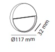 Molled 3W Ledli Merdiven Armatürü MOL9092
