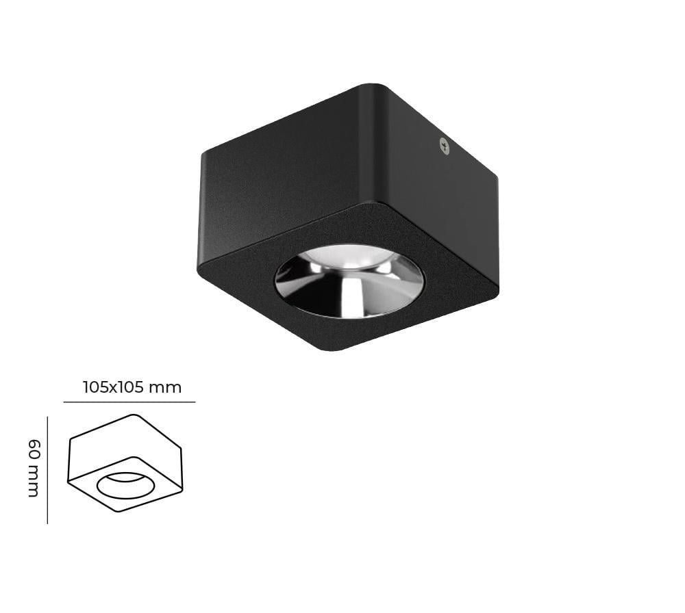 Molled 8W&12W Sıva Üstü Led Spot Armatür MOL2421 SP
