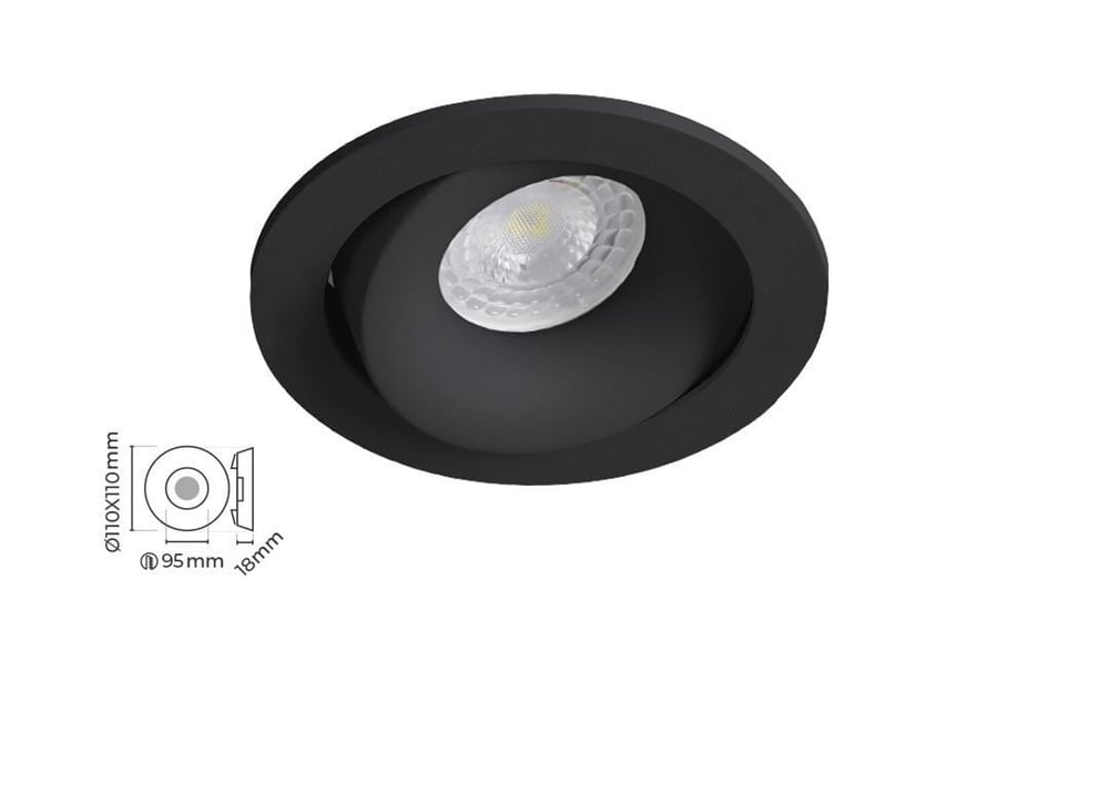 Molled Gu-10 Duylu Sıva Altı Mini Spot Armatür MOL6106 S