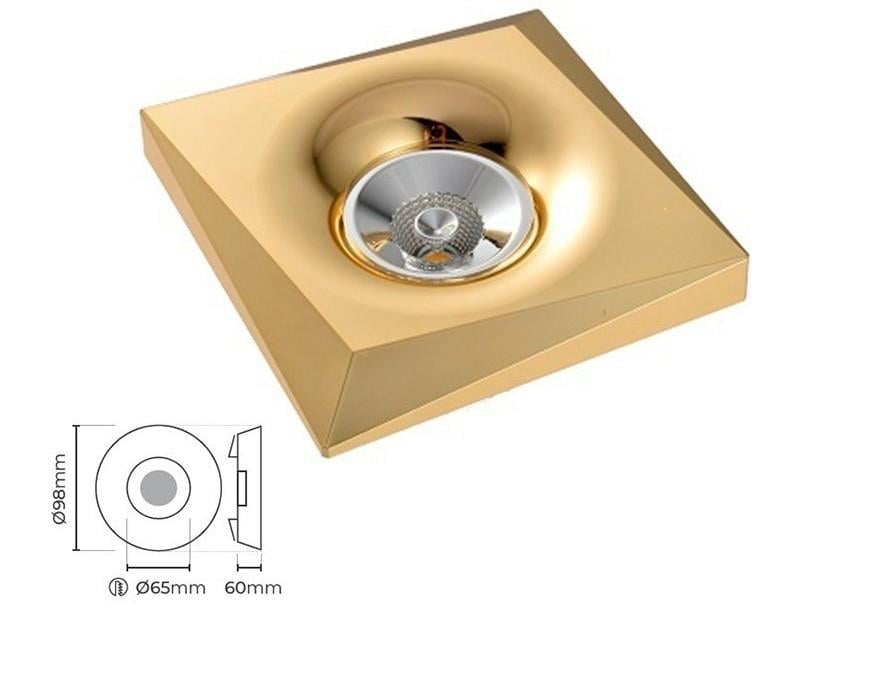 Molled Gu-10 Duylu Sıva Altı Mini Spot Armatür MOL4010