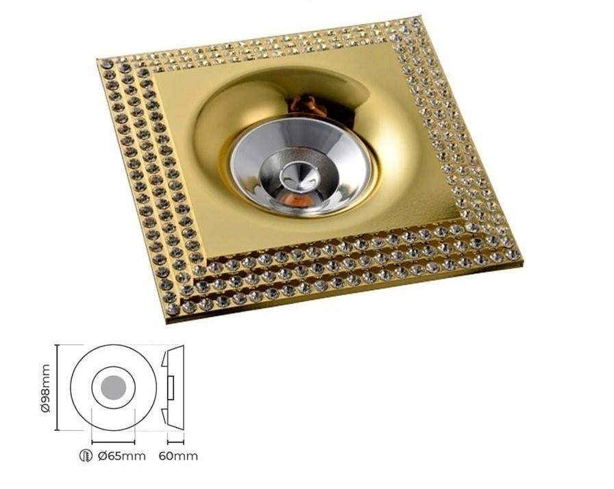 Molled Gu-10 Duylu Sıva Altı Mini Spot Armatür ML4017