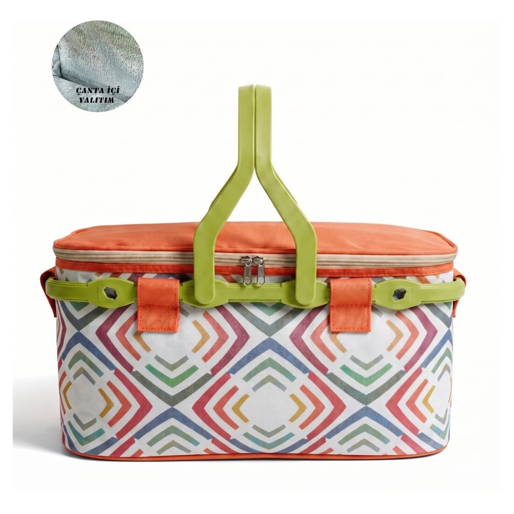 25 LT PİKNİK SEPETİ ( 1308 PİCNİC BAG  )