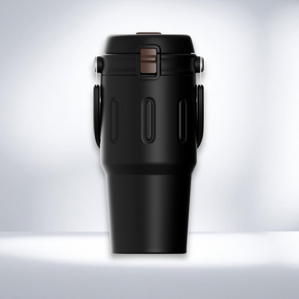 Paslanmaz Çelik Termos 650 ml -Sızdırmaz Kapak,Geniş Ağızlı