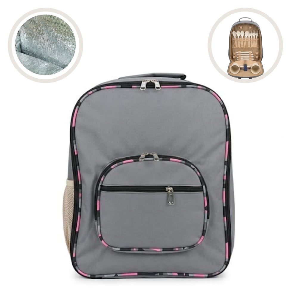 Termal Piknik Sırt Çantası 20 LT – İzolasyonlu Bölmeli Outdoor & Kamp Çantası