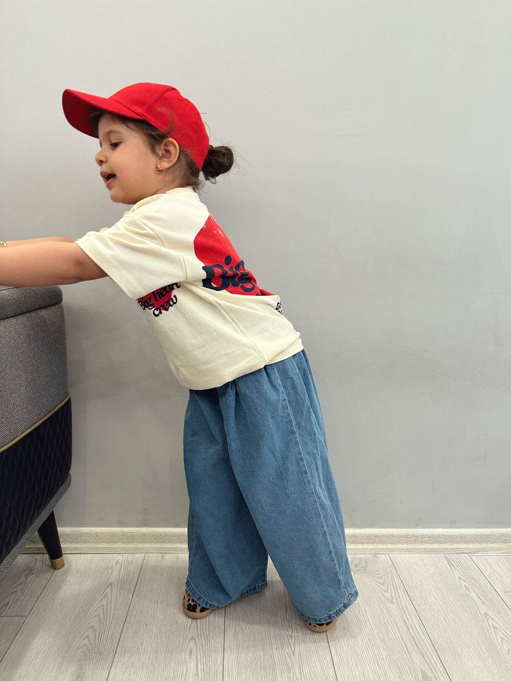 Beli Lastikli Wide Leg Denim