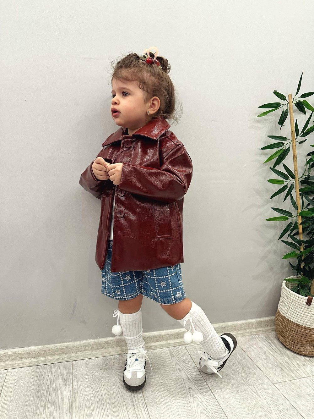 Bordo Rugan Ceket