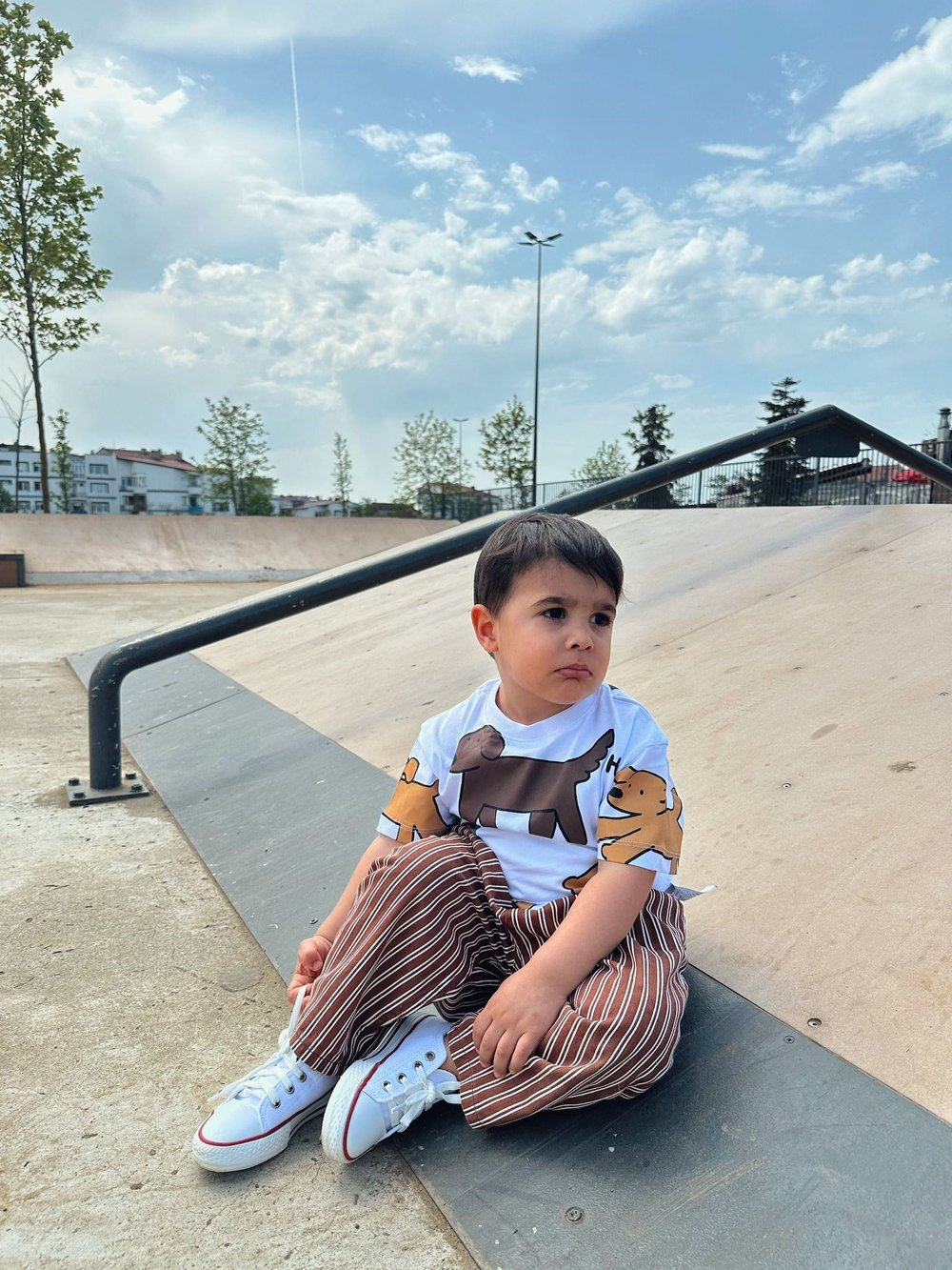 Gabardin Pantolonlu Takım