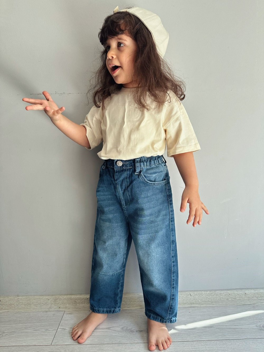 Mavi Unısex İnce Denim Pantolon