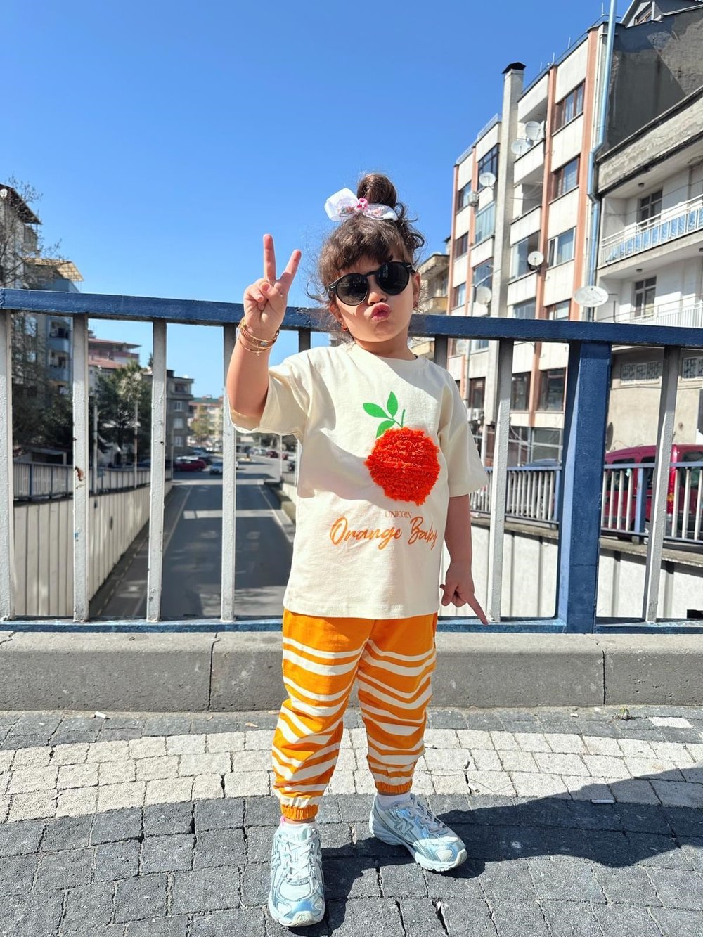 Orange Unısex Alt Üst Takım