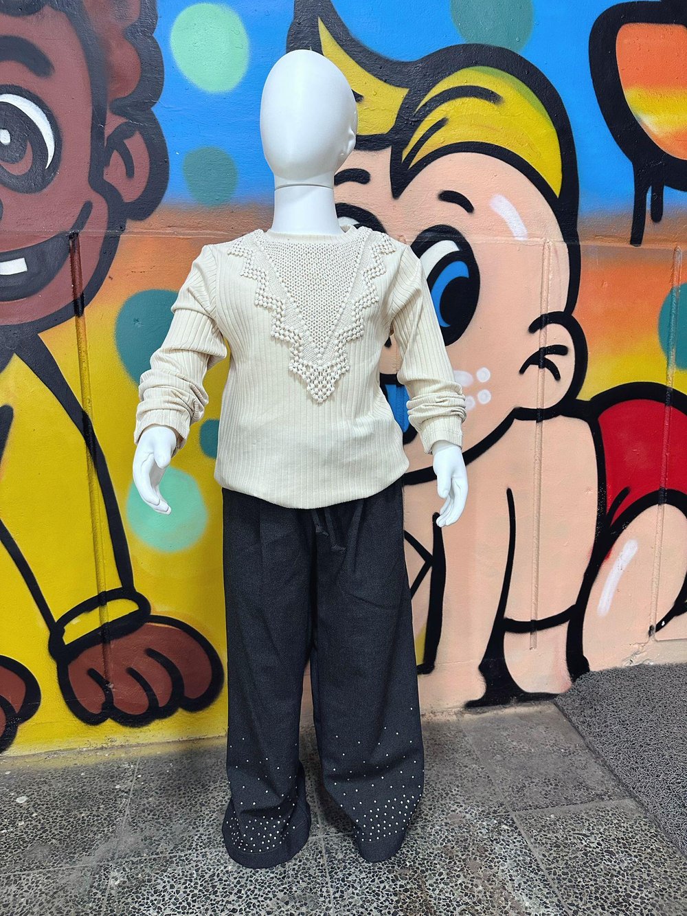 Pantolonu Taşlı Alt Üst Takım
