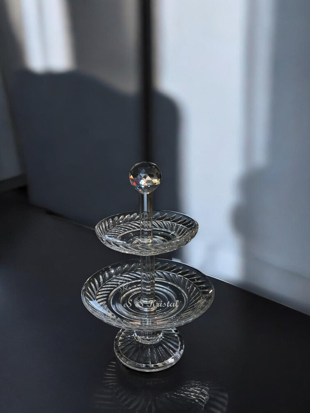 2 Katlı Lokumluk Küçük Boy Sarmaşık Şeffaf