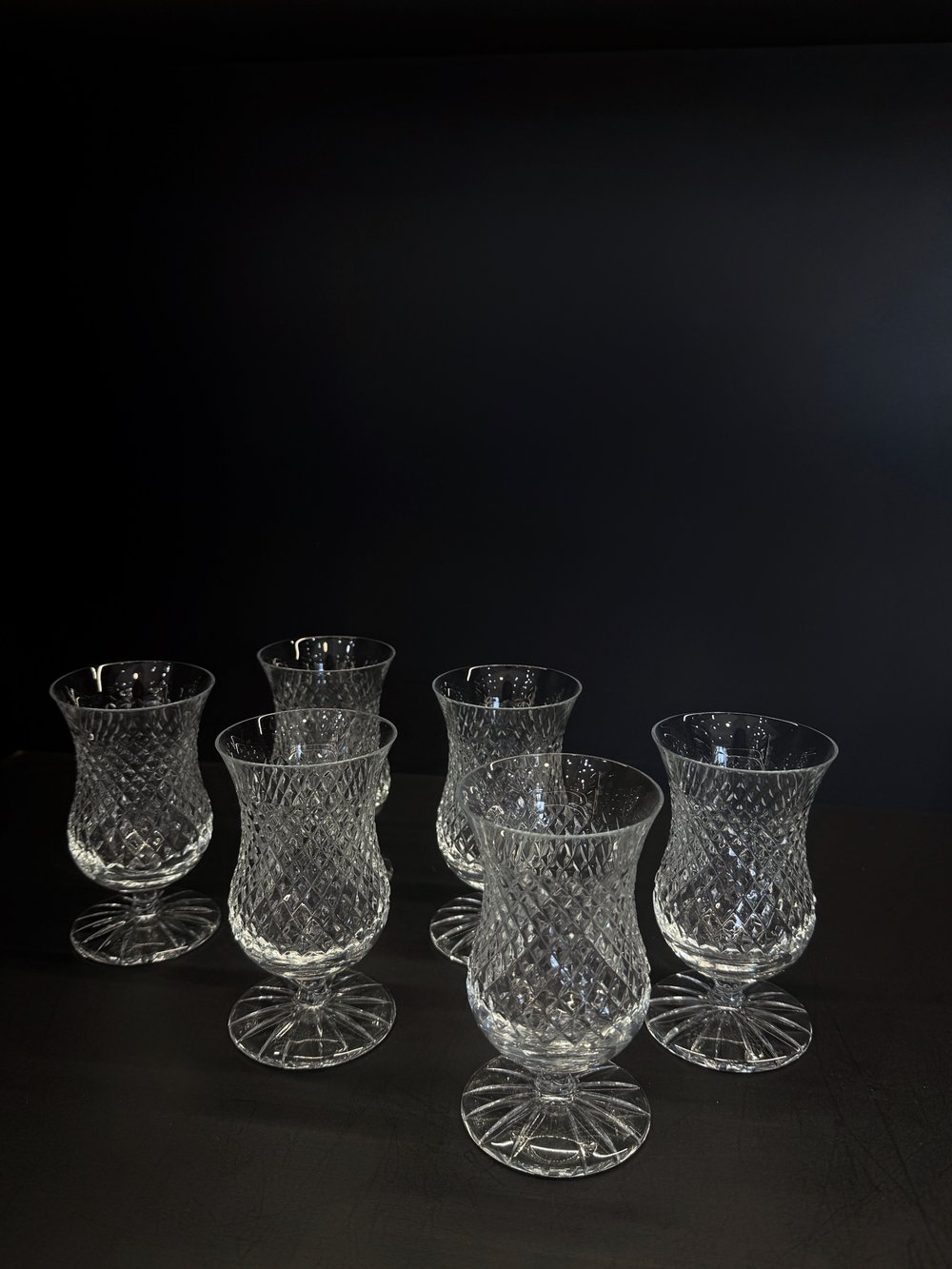 Ayaklı Çay Bardağı Tarama Şeffaf
