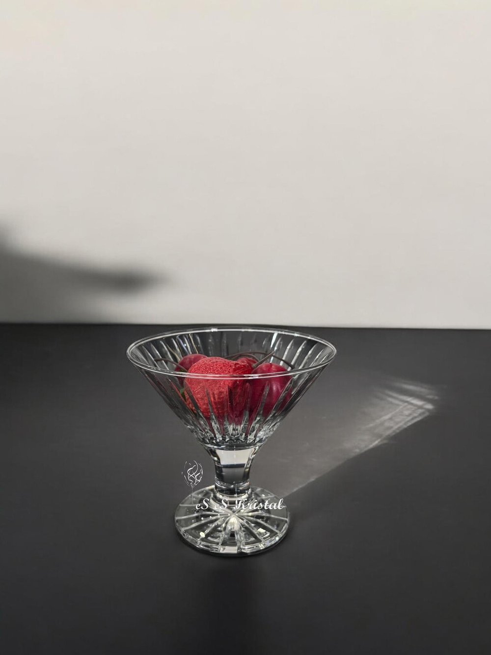 Ayaklı DoDondurmalık Dik Kesme Şeffaf