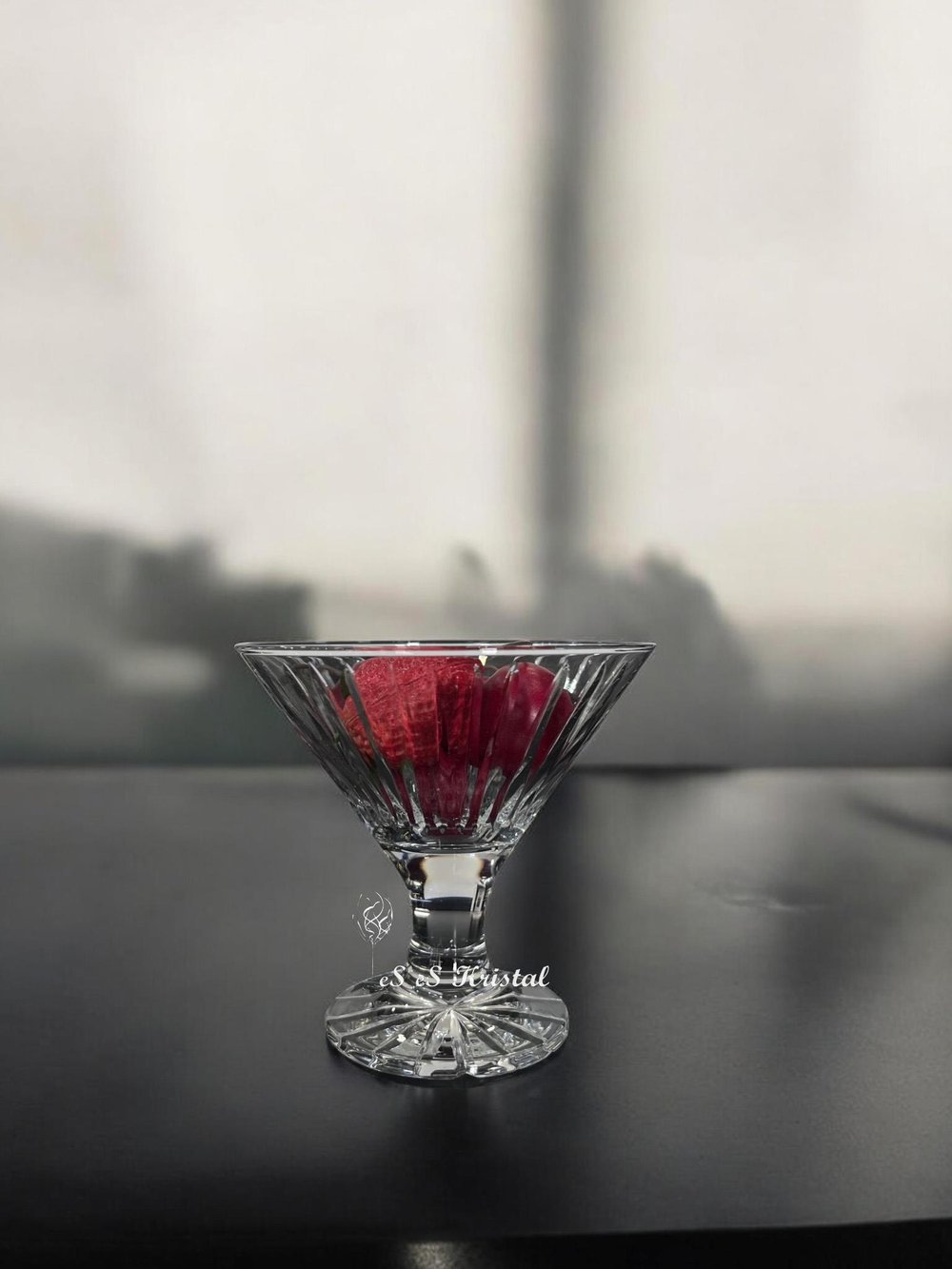 Ayaklı DoDondurmalık Dik Kesme Şeffaf