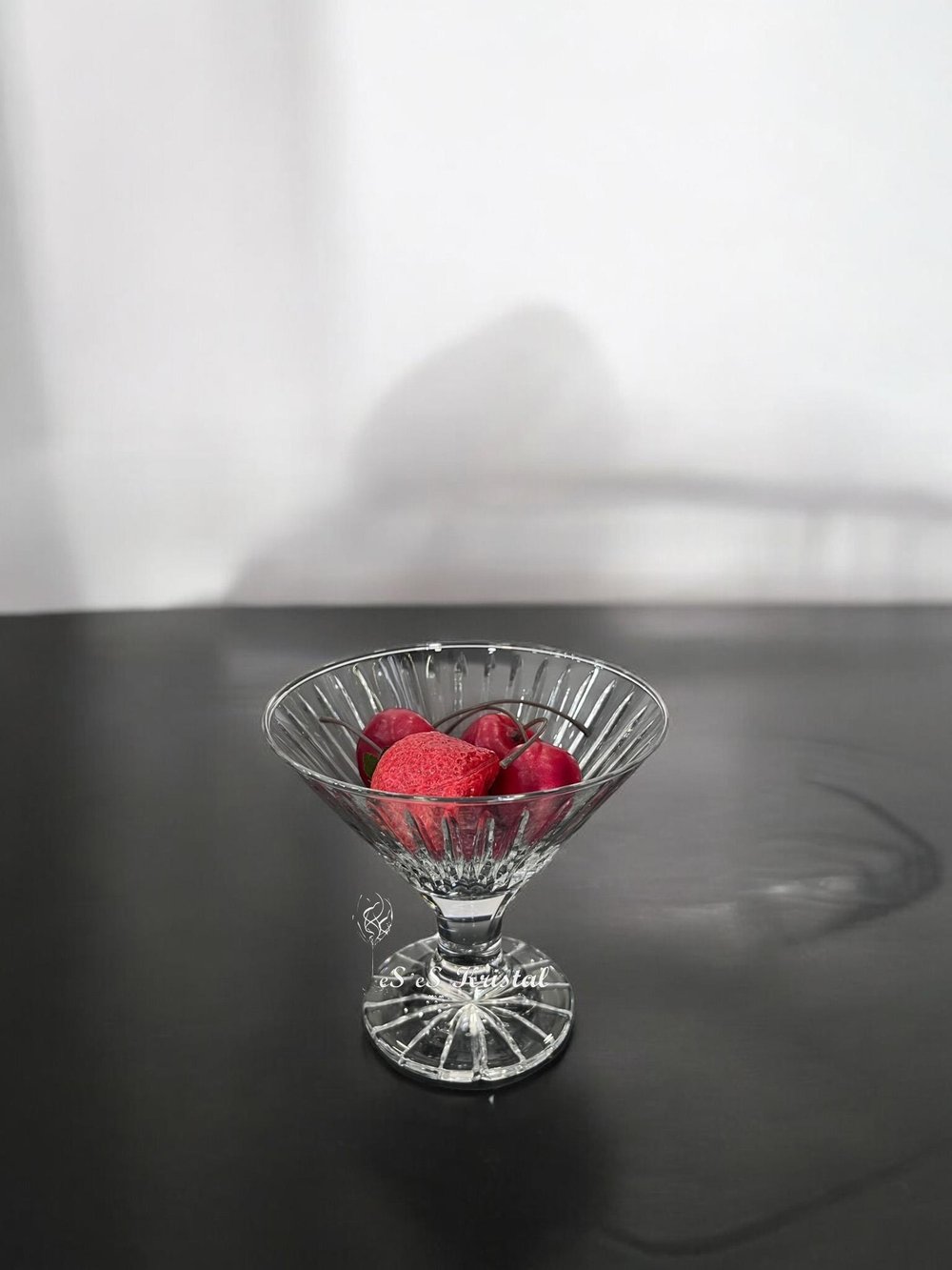 Ayaklı DoDondurmalık Dik Kesme Şeffaf