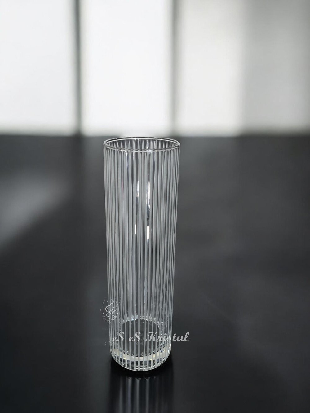Botanic Vazo 27 Cm Ayaksız İnce Dik Kesme Mat