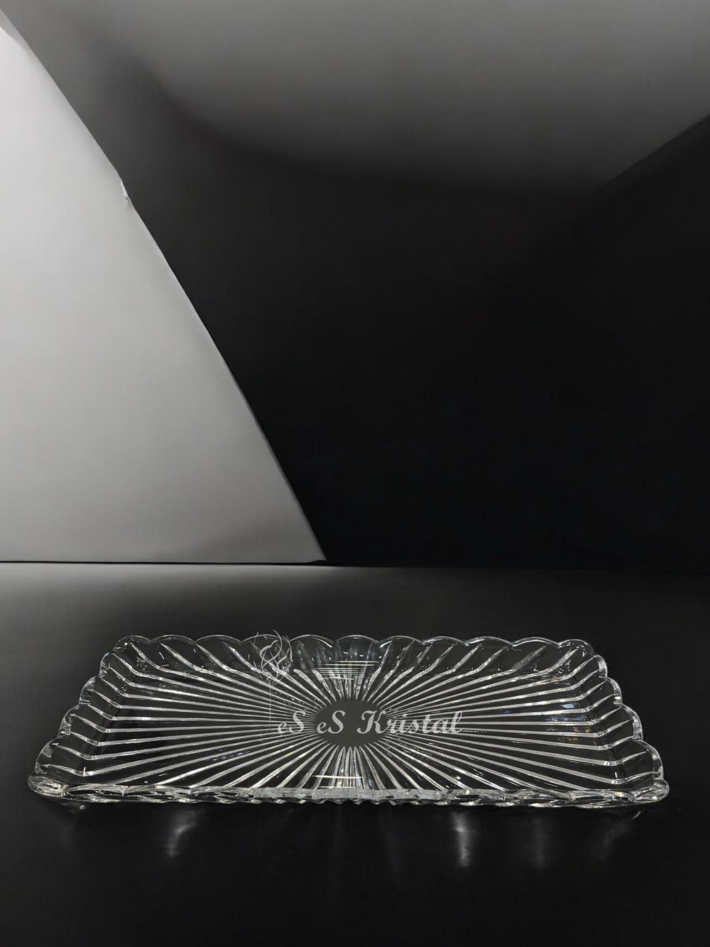 Dikdörtgen Tabak Dik Kesme Dilimli Şeffaf