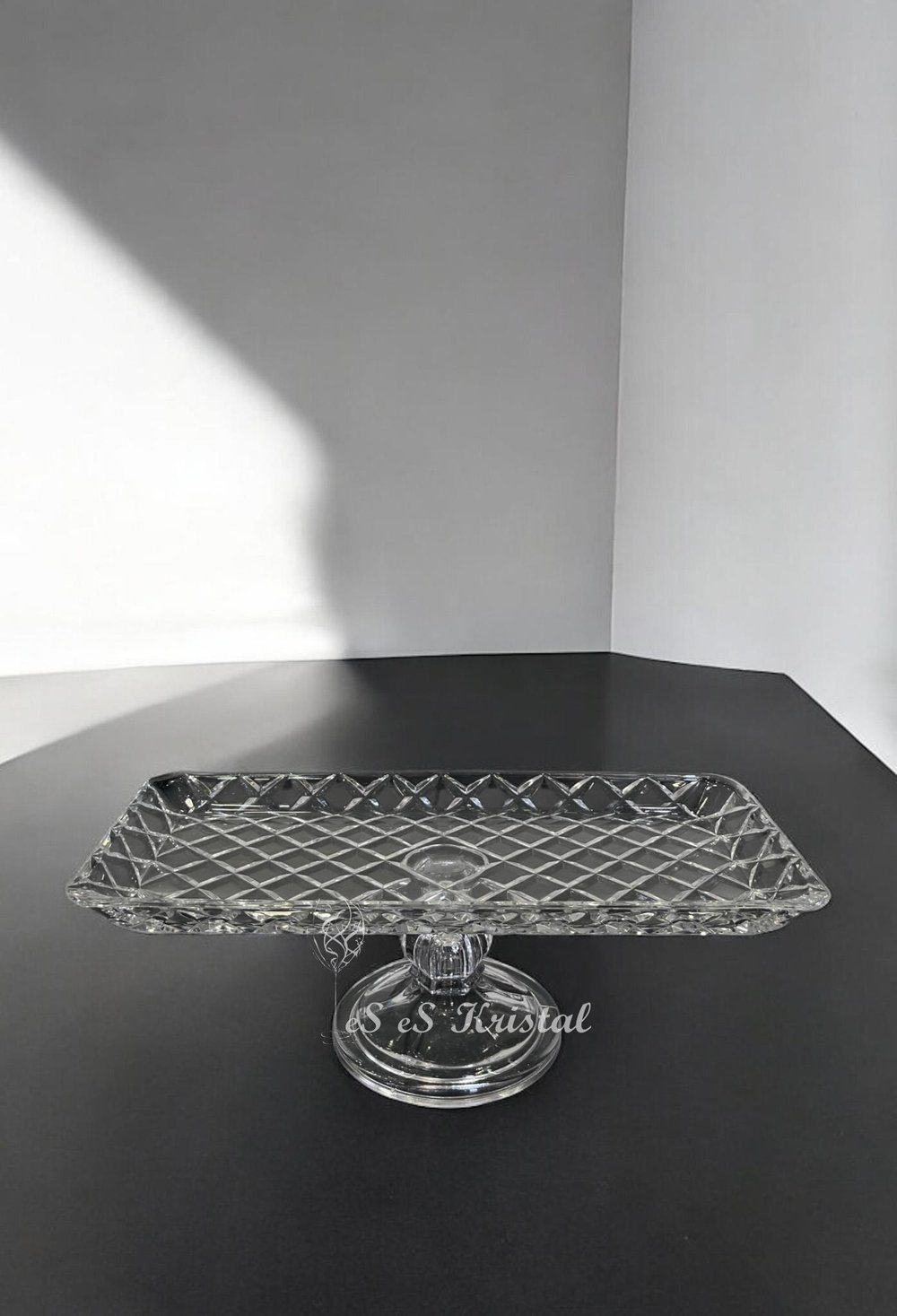 Dikdörtgen Tabak Kafes Şeffaf