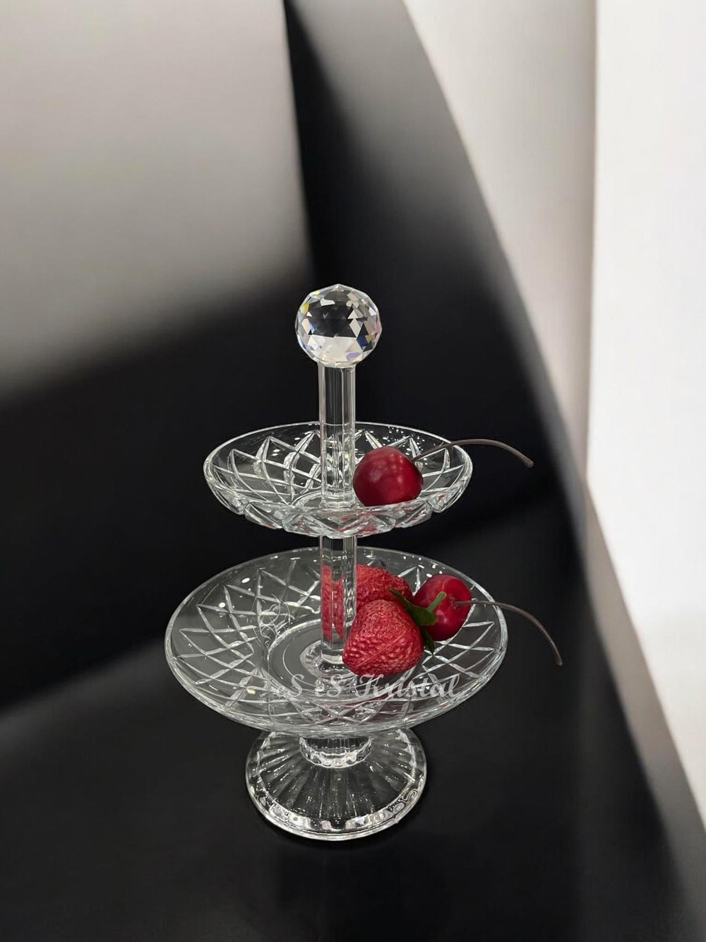 2 katlı Lokumluk Küçük Boy Kafes Şeffaf