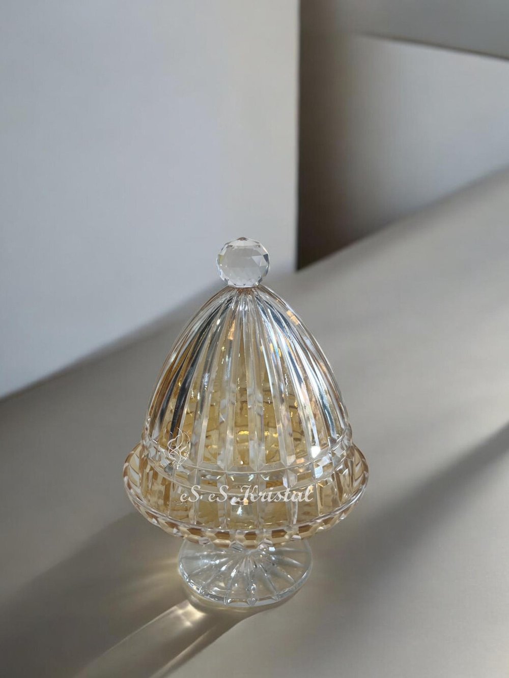 Kapaklı Sunumluk Küçük Boy Çit Amber