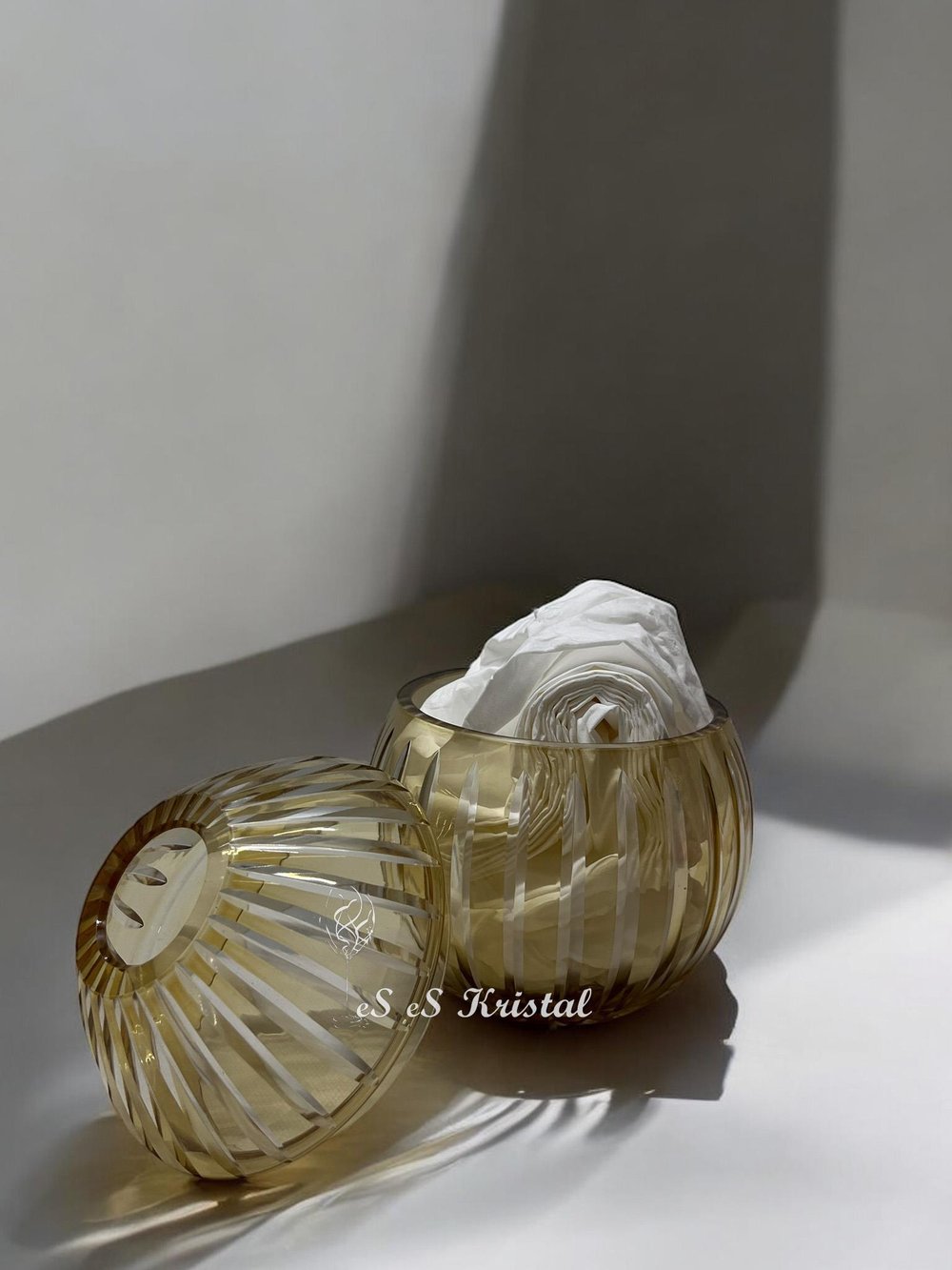 Konik Peçetelik Dik Kesme Amber