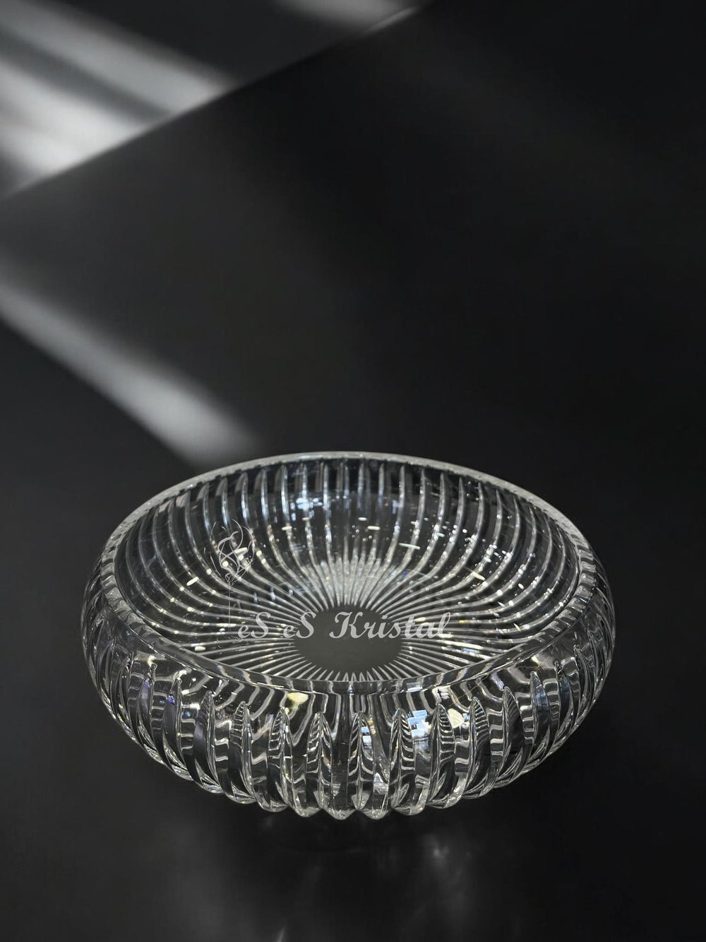 Nilüfer Kase Dik Kesme Şeffaf 22 cm