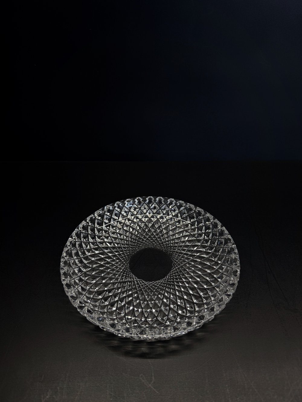 Pasta Tabağı 16 Cm Tarama Şeffaf 