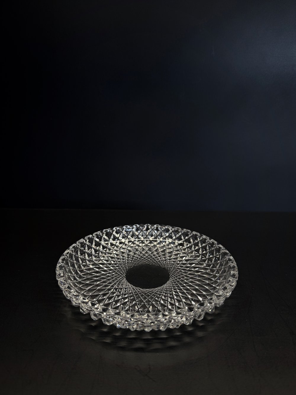 Pasta Tabağı 16 Cm Tarama Şeffaf 