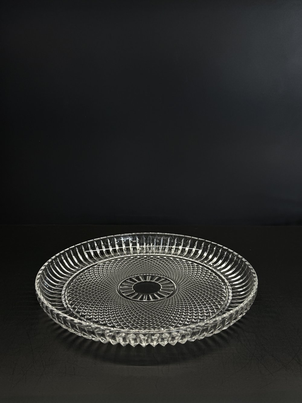 Pres Tabak 24 Cm Tarama Şeffaf