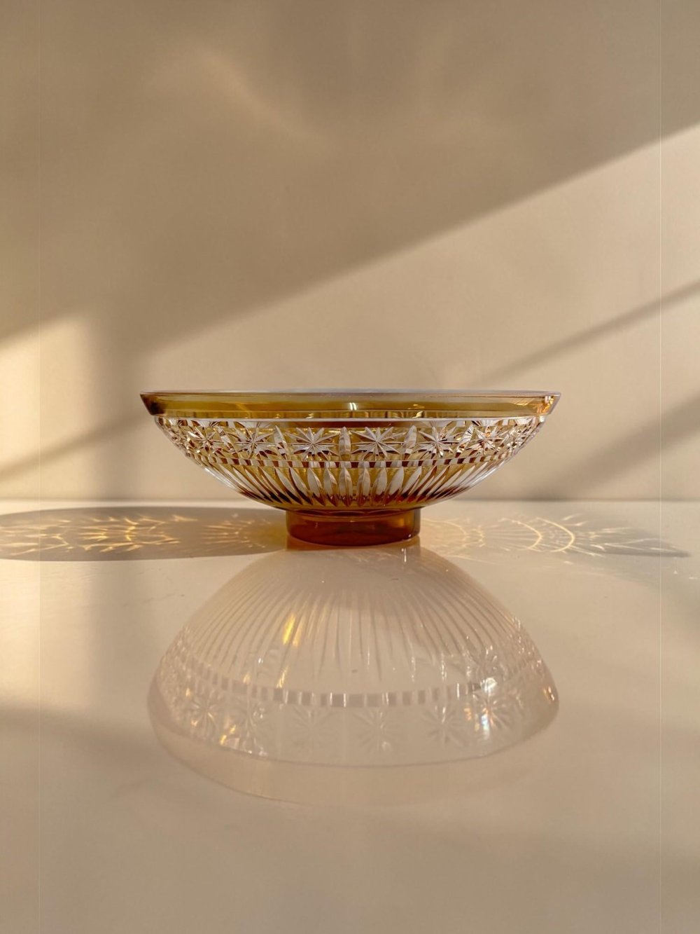 Safir Büyük Meyvelik Orion Dekor Amber Ayaksız