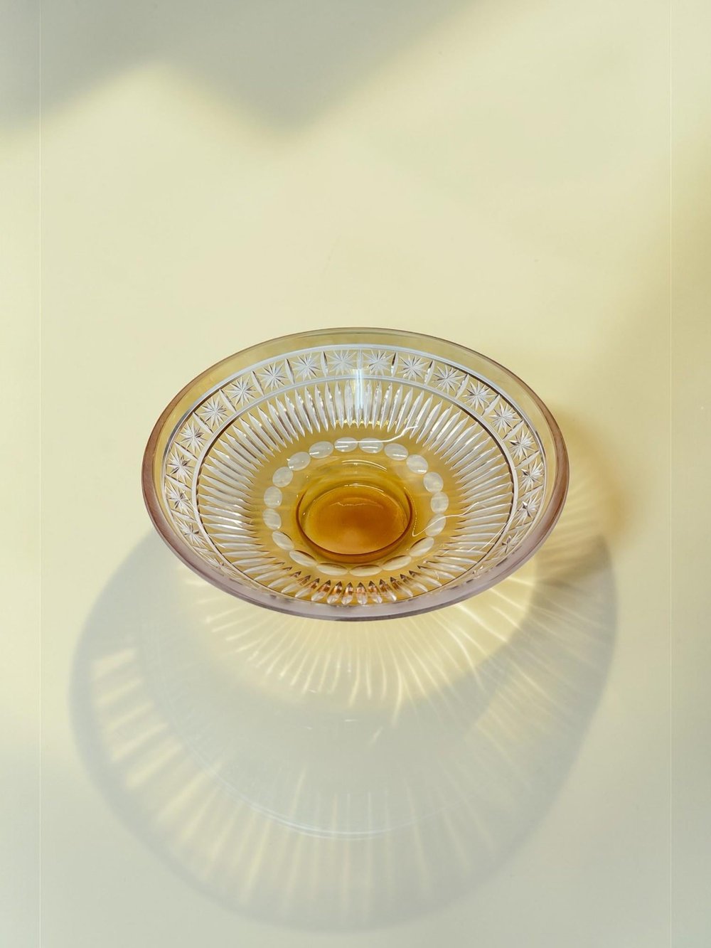 Safir Büyük Meyvelik Orion Dekor Amber Ayaksız