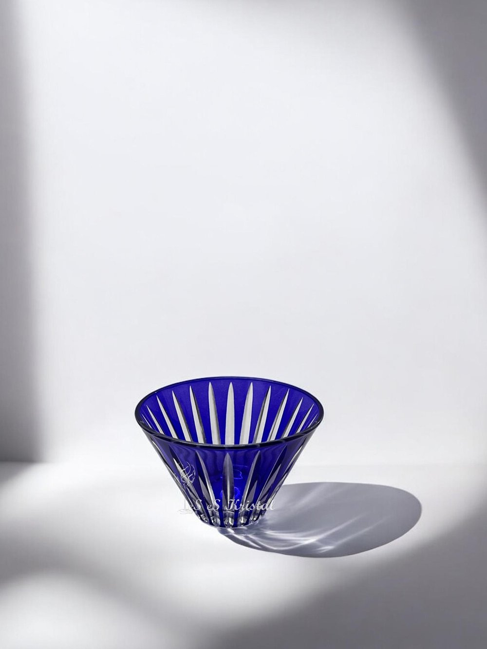 Venezia Kase Küçük Boy Dik Kesme Mavi