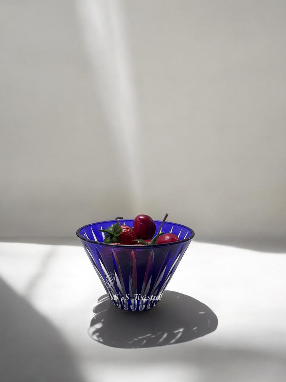 Venezia Kase Küçük Boy Dik Kesme Mavi