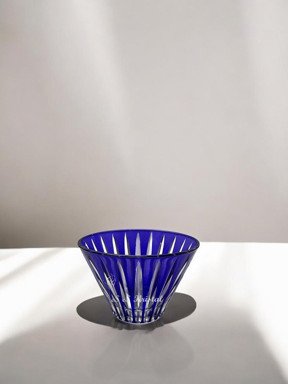 Venezia Kase Küçük Boy Dik Kesme Mavi