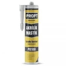 Silikon ve MastiklerHRDY10698PROFT PR100 AKRILIK MASTIK 450 GR KAHVERENGI