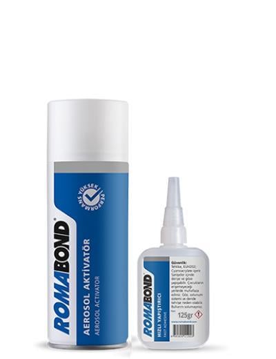 Yapıştırıcı ve BantlarRM1274288ROMABOND CA R23 HIZLI YAPISTIRICI 500ML + BRÜT:125GR