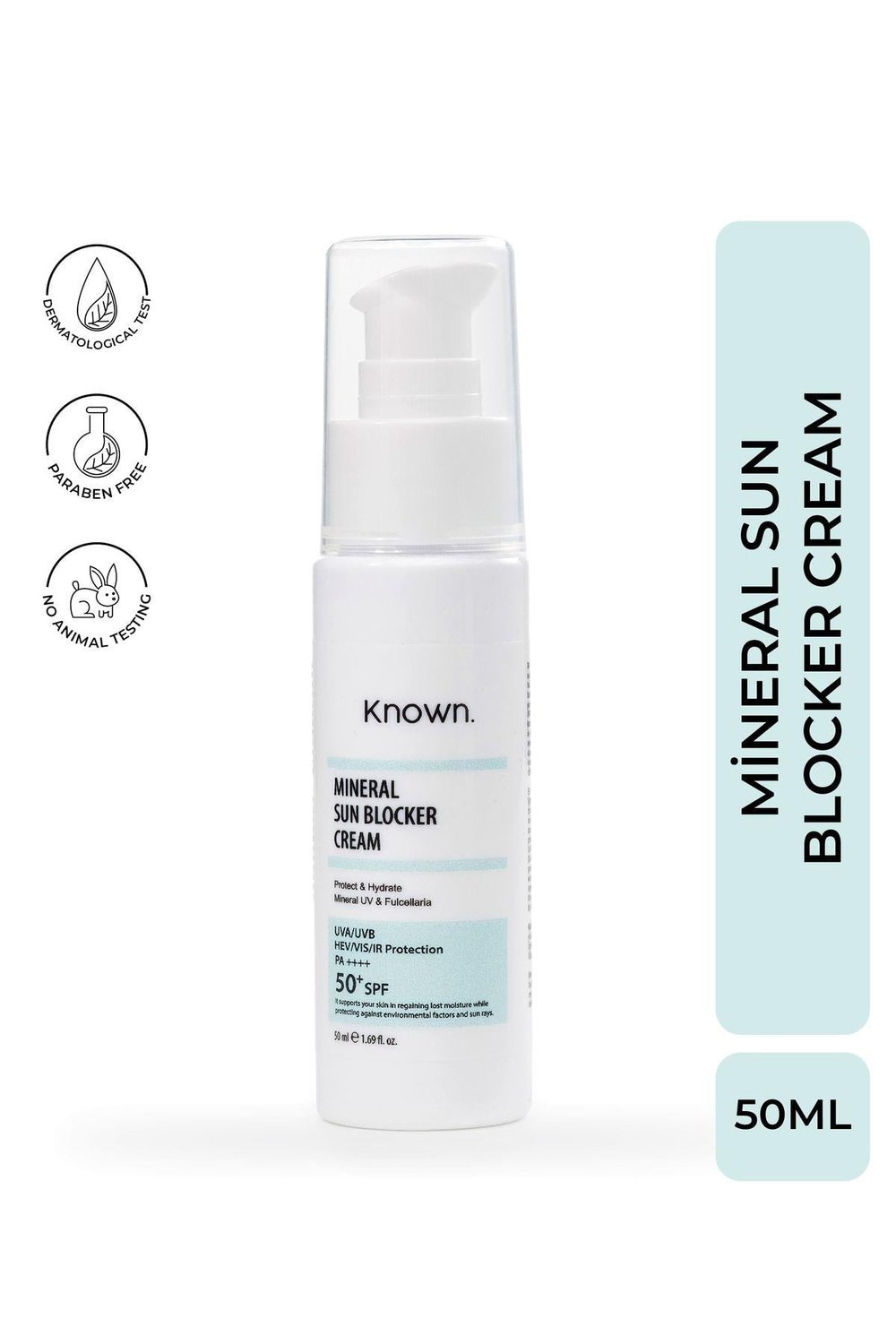 Mineralli Ultra Nemlendirici Güneş Koruyucu Krem SPF 50+, 50 ml