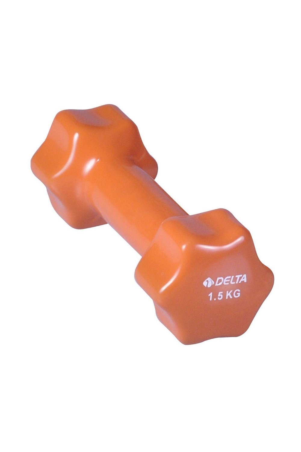 1,5 Kg x 1 Adet Deluxe Pvc Kaplama Turuncu Demir Dambıl(ANA STOK)