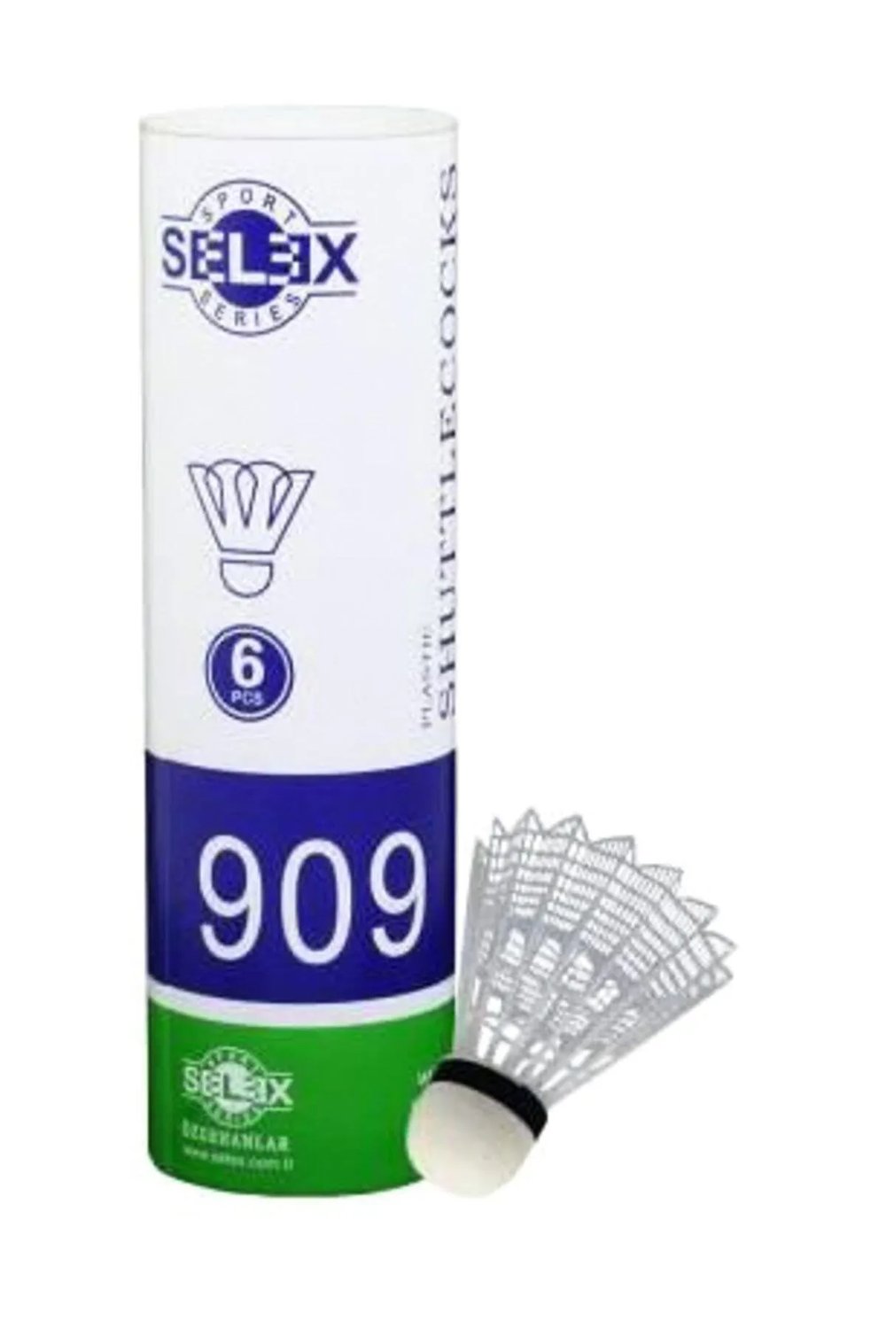 909 Beyaz Badminton Topu 6 Adet (909)