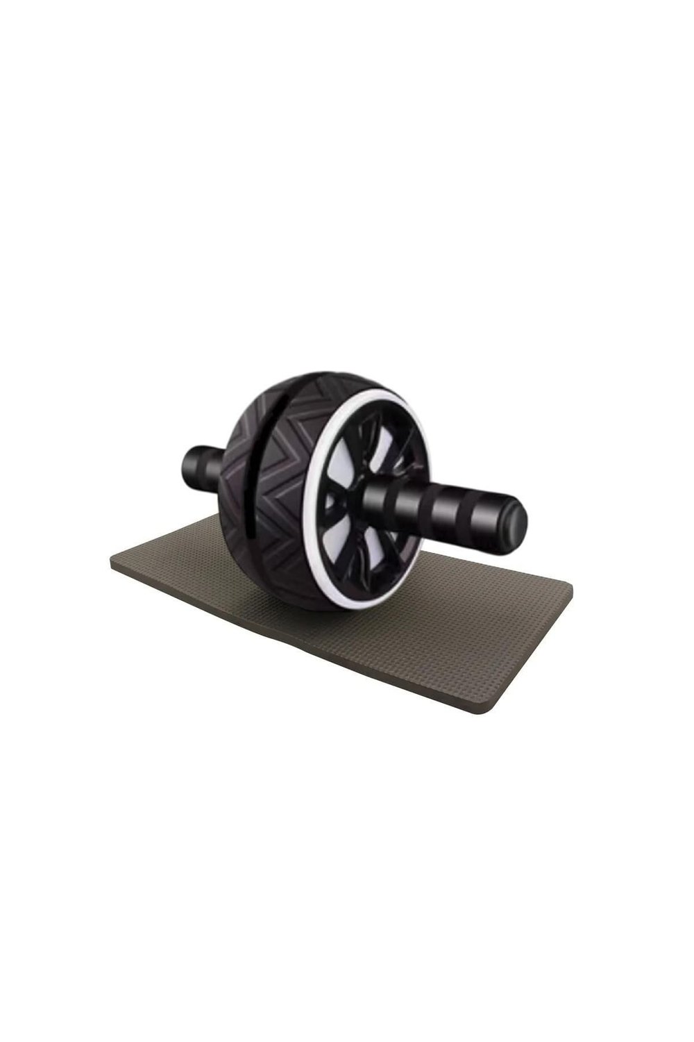 Ab Wheel Egzersiz Fitness Tekerleği Karın Kası Ab Slider Kondisyon Spor Aleti Beyaz