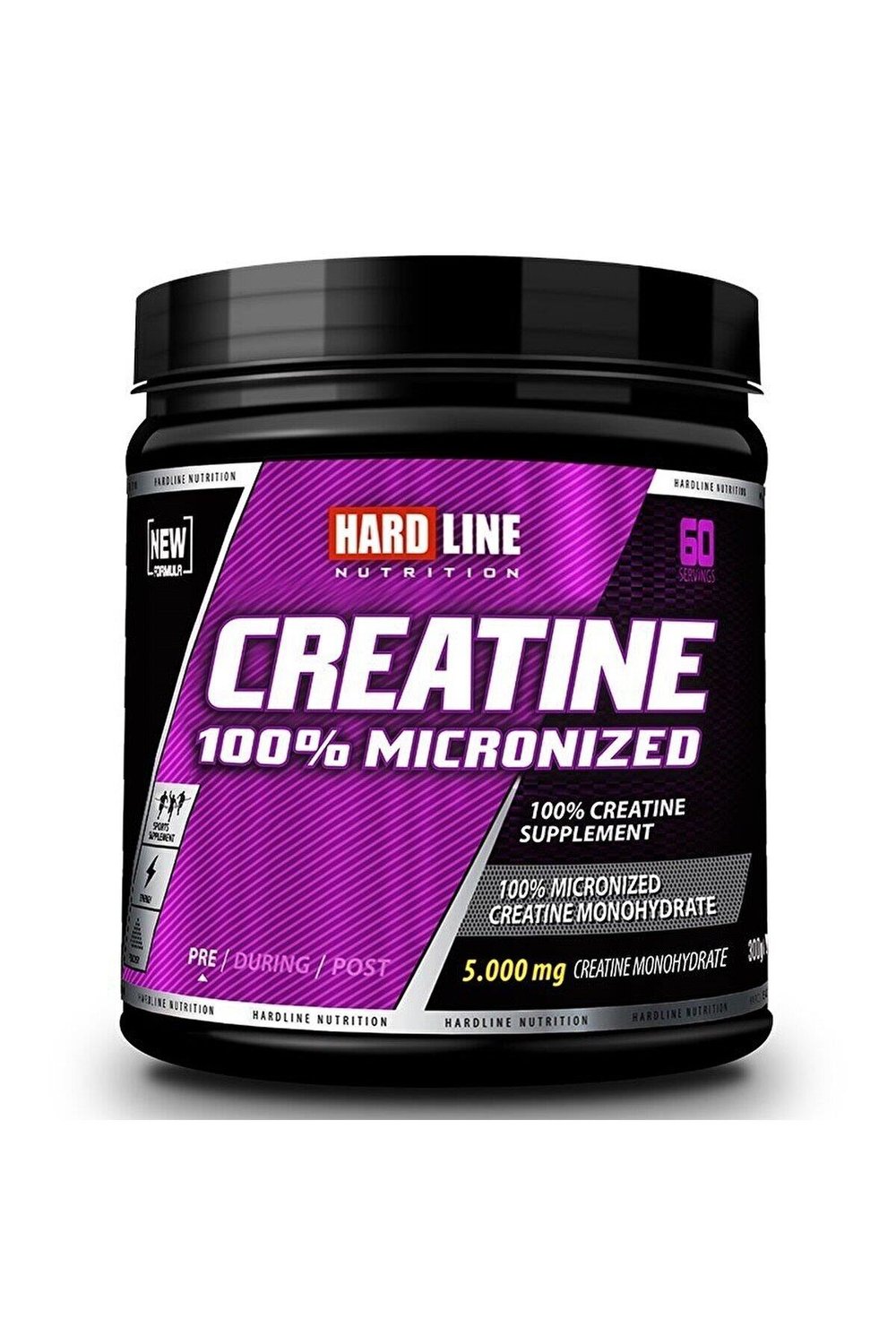Kreatin %100 Mikronize 300 Gr 60 Servis