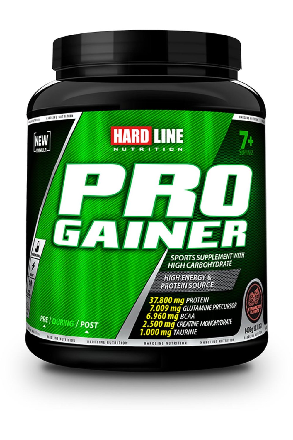 Progainer 1406 gr Çilek Aromalı Mass Gainer Karbonhidrat Tozu