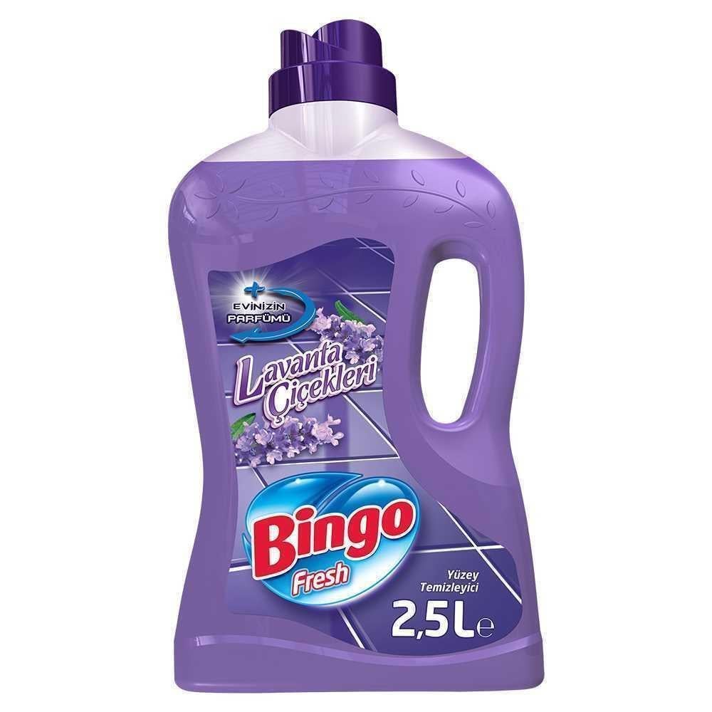BİNGO YÜZEY TEMİZLEYİCİ LAVANTA ÇİÇEKLERİ 2500ML