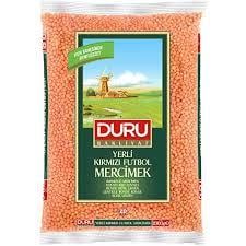 DURU KIRMIZI FUTBOL MERCİMEK 1000g